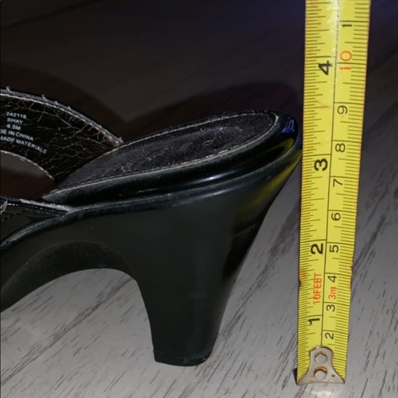 Pesaro black wedge Sandals - Picture 7 of 7